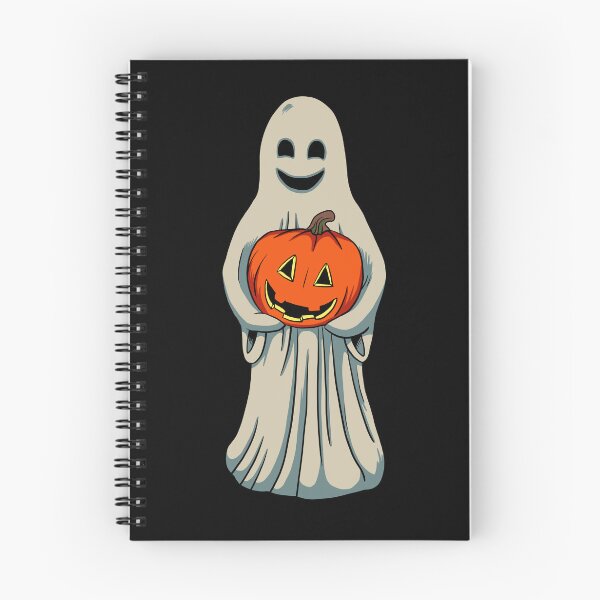 Item preview, Little Ghost and Pumpkin designed and sold by blacksnowcomics.