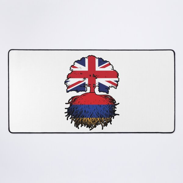 Item preview, Armenia Armenian British UK United Kingdom Britain Tree Roots Flag designed and sold by FlagX.