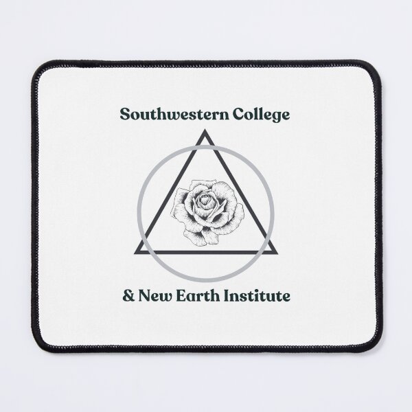 Item preview, Southwestern College & New Earth Institute Black and White Logo designed and sold by amanid.