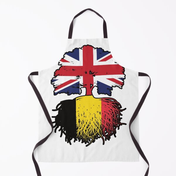 Item preview, Belgium Belgian British UK United Kingdom Britain Tree Roots Flag designed and sold by FlagX.