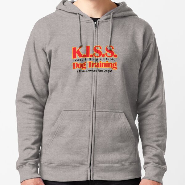 Retro Logo Zipped Hoodie