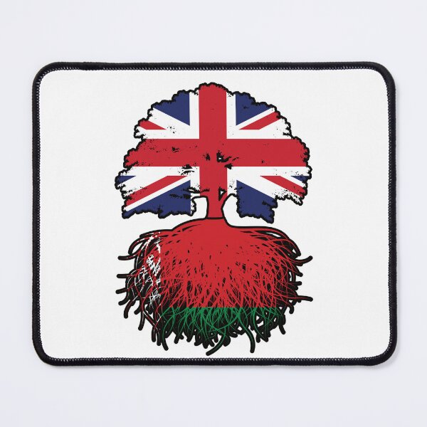 Item preview, Belarus Belarusian British UK United Kingdom Britain Tree Roots Flag designed and sold by FlagX.