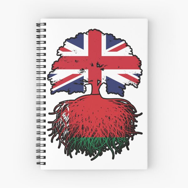 Item preview, Belarus Belarusian British UK United Kingdom Britain Tree Roots Flag designed and sold by FlagX.