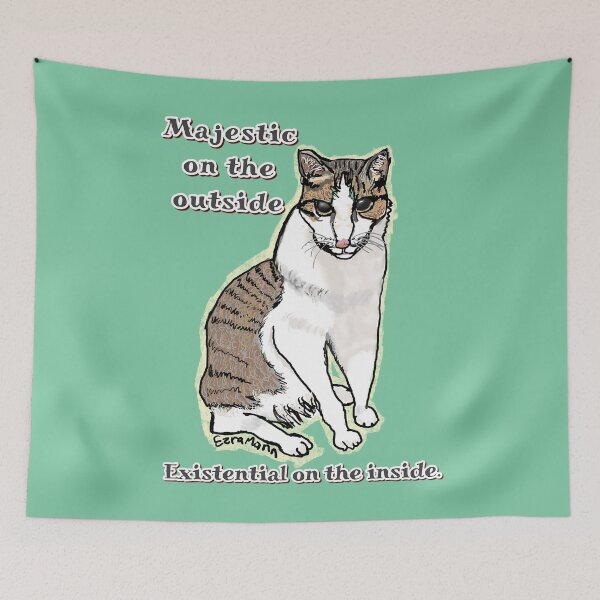 Item preview, Existential Cat Is a Spirit Animal designed and sold by reallypathetic.
