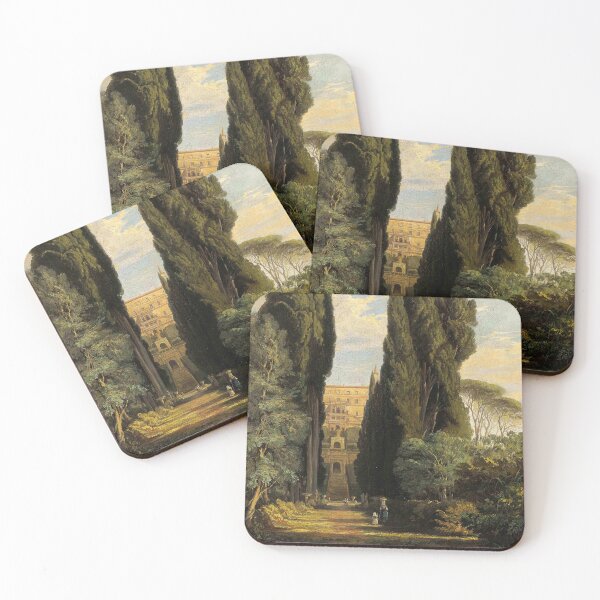 Item preview, Edward Lear. Cypresses at Villa d'Este designed and sold by likiska.