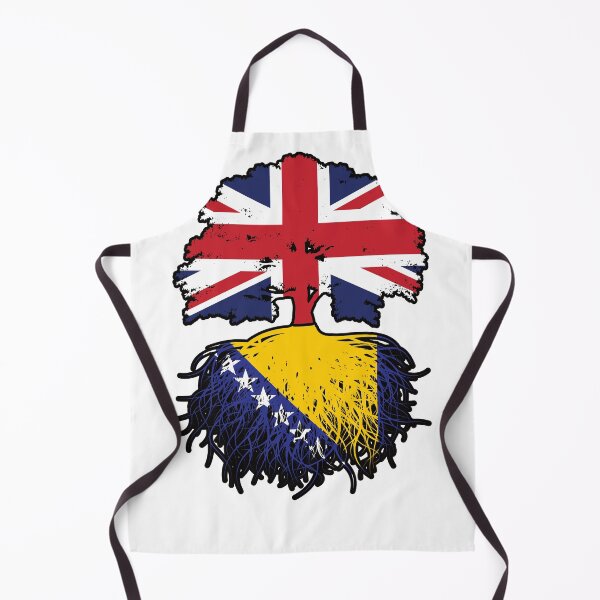 Item preview, Bosnia Bosnian British UK United Kingdom Britain Tree Roots Flag designed and sold by FlagX.