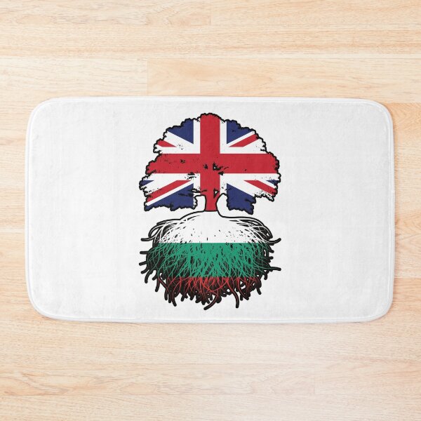 Item preview, Bulgaria Bulgarian British UK United Kingdom Britain Tree Roots Flag designed and sold by FlagX.