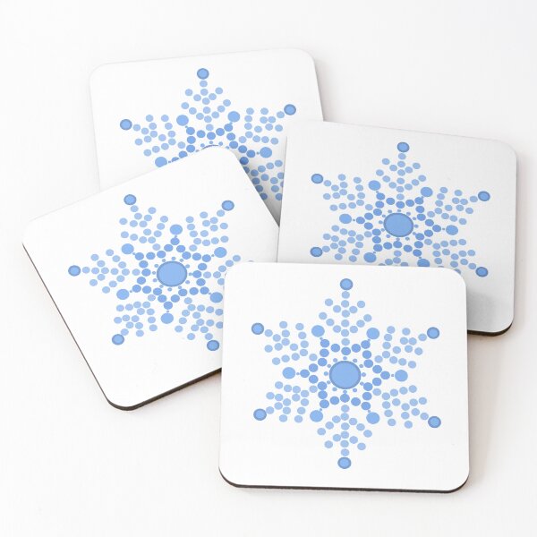 Item preview, Snowflake Dot Art designed and sold by Cardiff Creative.
