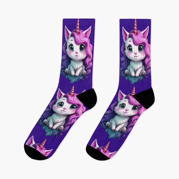 Item preview, The Fantasy Caticorn Cute Cat Unicorn designed and sold by TheArtOfPat.