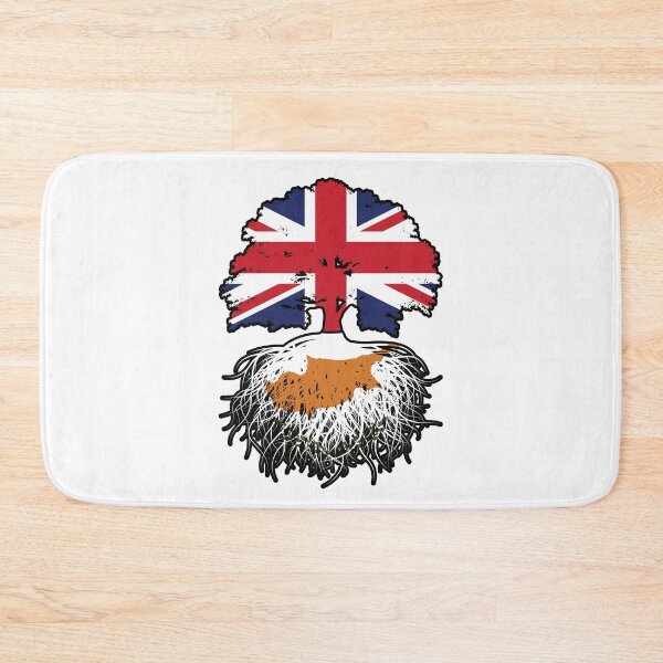 Item preview, Cyprus Cypriot British UK United Kingdom Britain Tree Roots Flag designed and sold by FlagX.