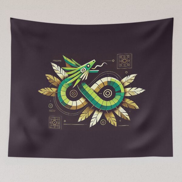 Item preview, Quetzalcoatl, the Feathered Serpent designed and sold by Crimson-Spell.