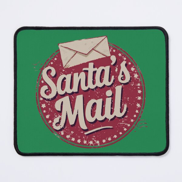 Item preview, Livraison express du pole nord, Christmas stocking for, Christmas stocking, stamp with a Christmas star, Merry Christmas, Christmas tree, reindeer, stamp with Santa Claus, Santa Claus designed and sold by PRYMULLART.