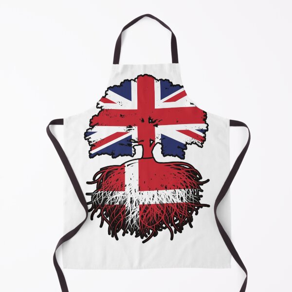 Item preview, Denmark Danish British UK United Kingdom Britain Tree Roots Flag designed and sold by FlagX.