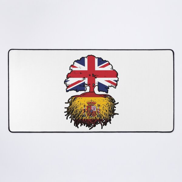 Item preview, Spain Spanish British UK United Kingdom Britain Tree Roots Flag designed and sold by FlagX.