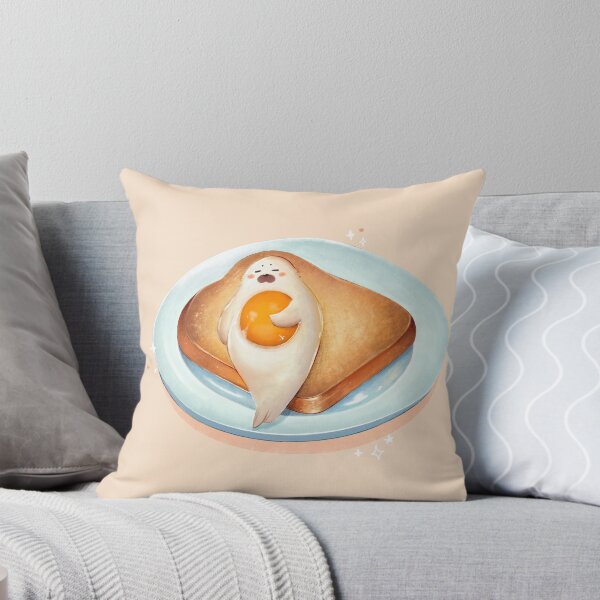 Item preview, Sunny-Side Seal & Egg-cellent Toast designed and sold by Pudgedoodles.