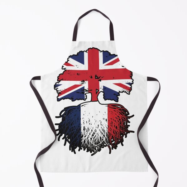Item preview, France French British UK United Kingdom Britain Tree Roots Flag designed and sold by FlagX.