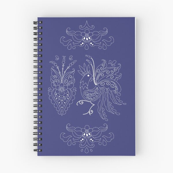Item preview, Folklore Rooster - Swedish Folk Art designed and sold by Patterns and critters.