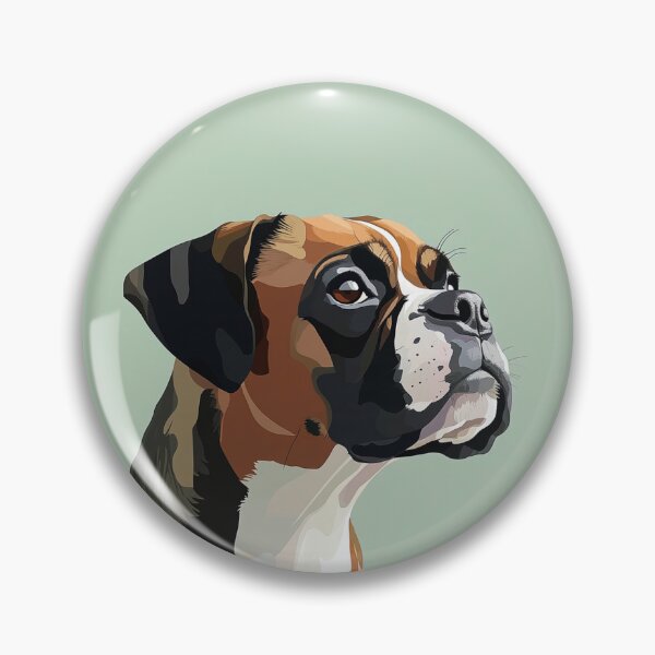 Item preview, Boxer against green background designed and sold by davidalv.