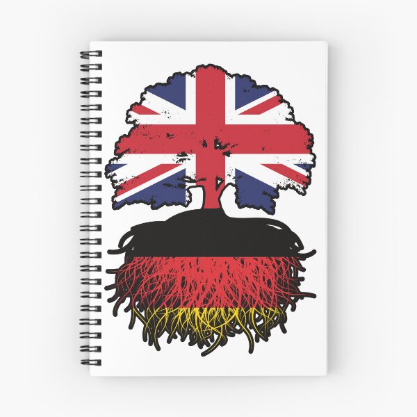 Item preview, Germany German British UK United Kingdom Britain Tree Roots Flag designed and sold by FlagX.