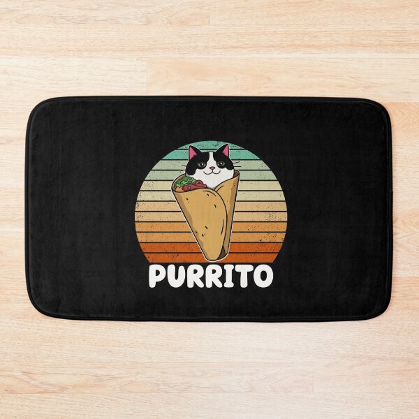 Item preview, Purrito A Cute Cat Funny Burrito designed and sold by vaxiek.