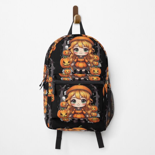 Item preview, Halloween Chibi Pumpkin Girl designed and sold by Temdo7.