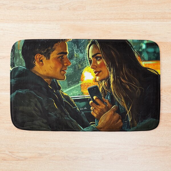 Item preview, City Lights and Conversations: A Moment Shared designed and sold by oanaunciuleanu.