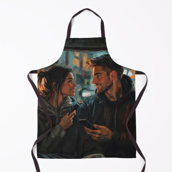 Item preview, City Lights and Conversations: A Moment Shared designed and sold by oanaunciuleanu.