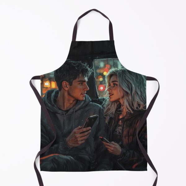 Item preview, City Lights and Conversations: A Moment Shared designed and sold by oanaunciuleanu.