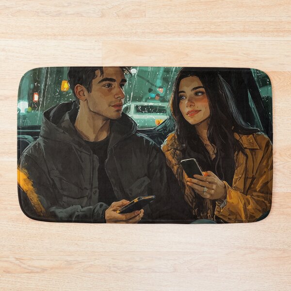 Item preview, City Lights and Conversations: A Moment Shared designed and sold by oanaunciuleanu.