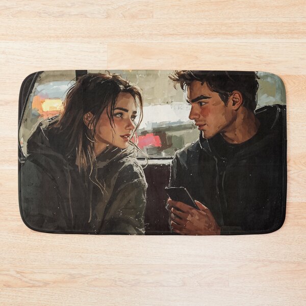 Item preview, City Lights and Conversations: A Moment Shared designed and sold by oanaunciuleanu.