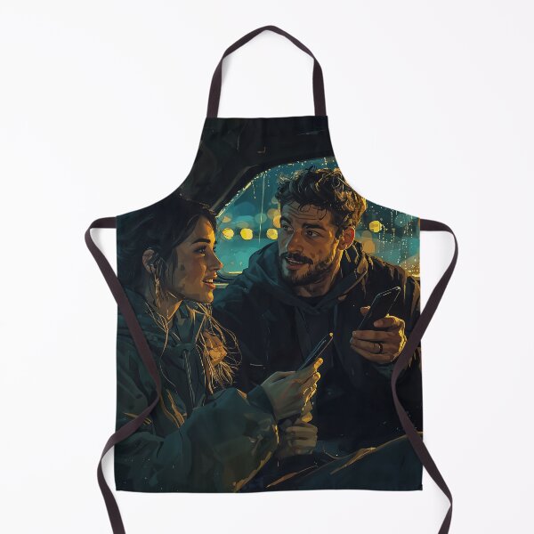 Item preview, City Lights and Conversations: A Moment Shared designed and sold by oanaunciuleanu.