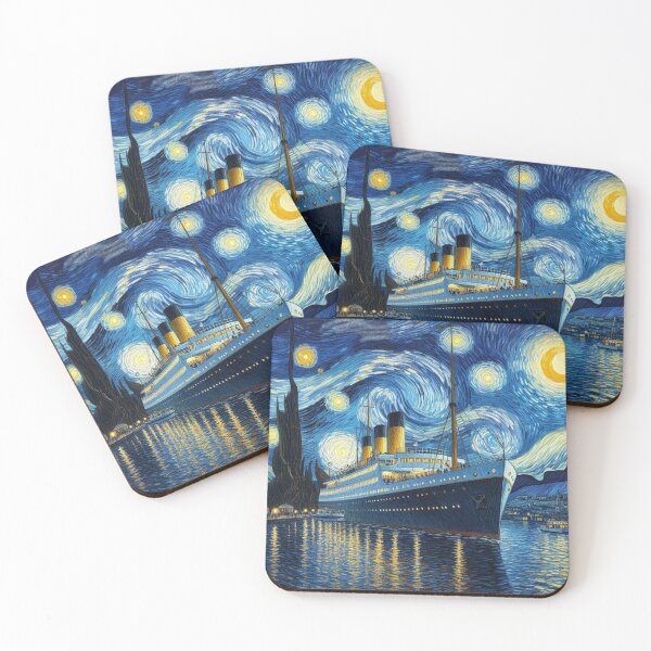 Item preview, Cruise Ship Starry Night designed and sold by Myra365Art.
