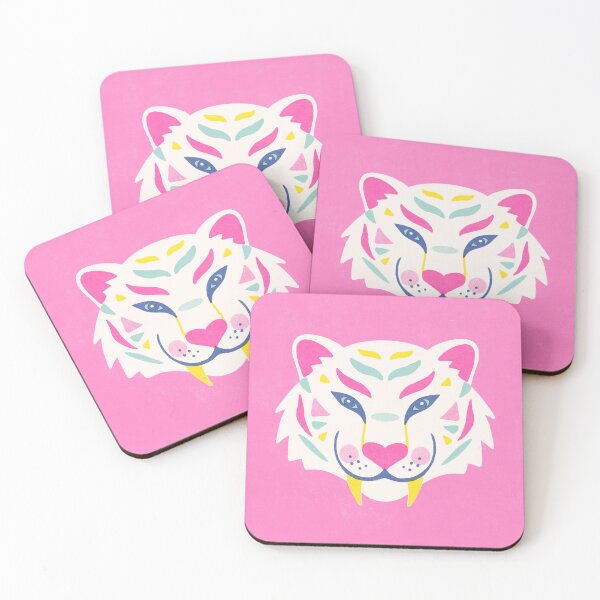 Item preview, Candy Stripes Tiger designed and sold by Midnight Coffee.