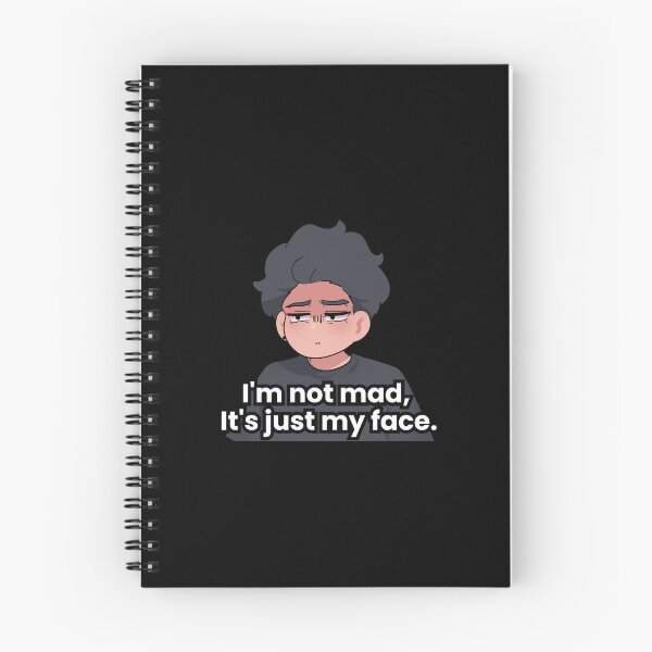 Item preview, I'm not mad, It's just my face designed and sold by pearlsenpai.