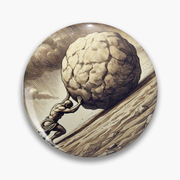 Artikelvorschau, Sisyphus entworfen und verkauft von humroid.