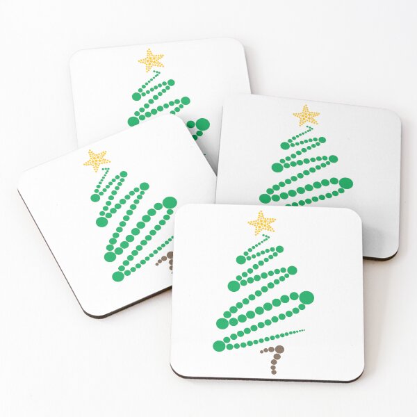 Item preview, Holiday Tree Dot Art designed and sold by Cardiff Creative.