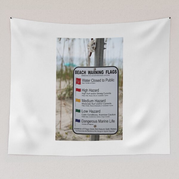 Item preview, Beach Warning Flags designed and sold by Cynthia48.