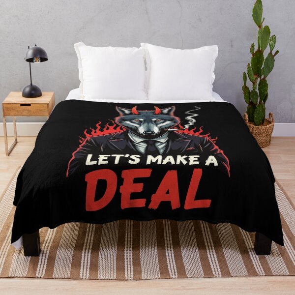 Item preview, Deal With The Devil Wolf. Let's Make a Deal designed and sold by twisted-dot.