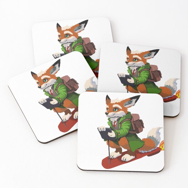 Item preview, Hoverboard Fox Guy designed and sold by KlakkDrawsStuff.