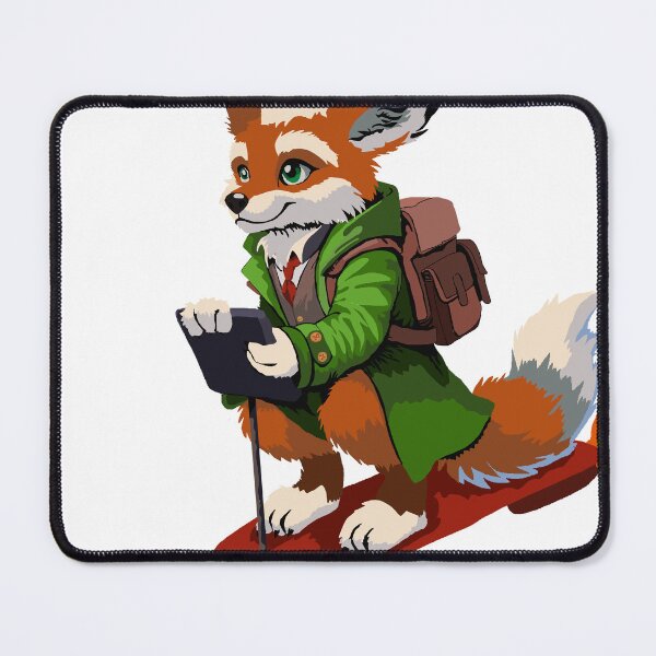 Item preview, Hoverboard Fox Guy designed and sold by KlakkDrawsStuff.