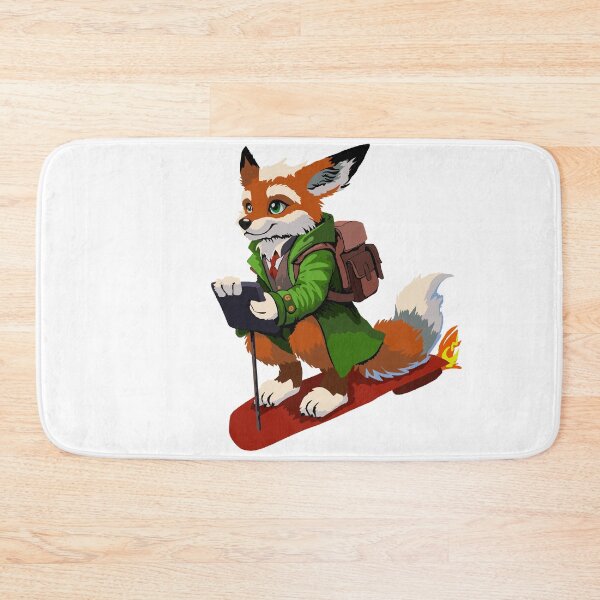 Item preview, Hoverboard Fox Guy designed and sold by KlakkDrawsStuff.
