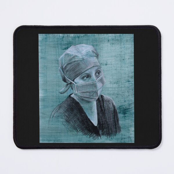 Item preview, Nurse Mel  - Drawing by Avril Thomas - Adelaide Artist designed and sold by AvrilThomasart.