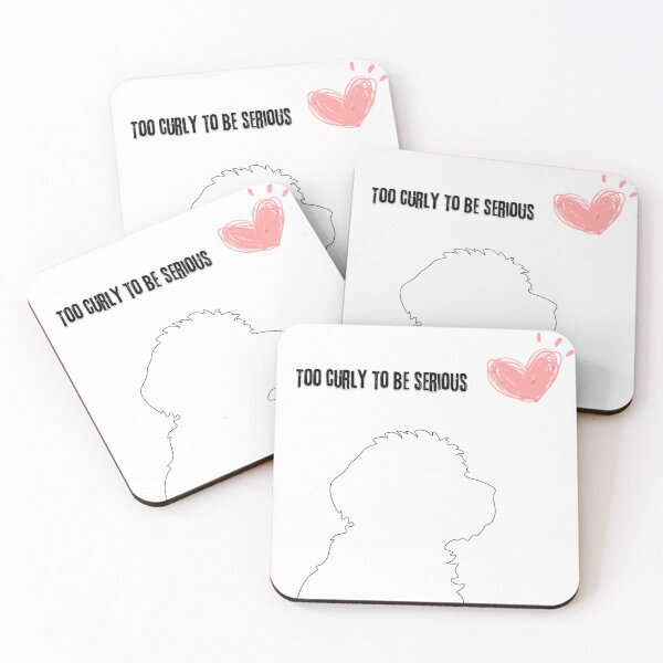 Item preview, Too Curly to be Serious designed and sold by OliTaArt.