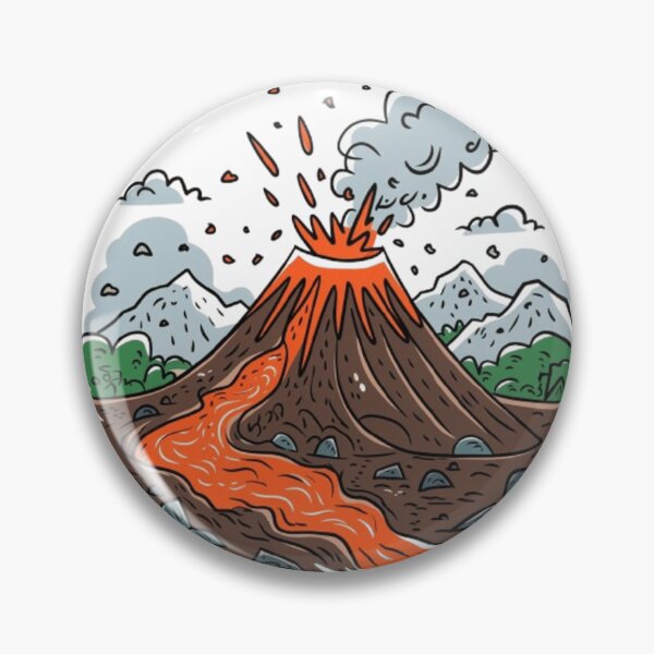 Item preview, Explosive Volcanic Eruption: Nature's Fiery Power designed and sold by XquisiteFashion.