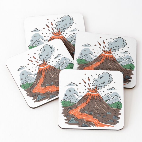 Item preview, Explosive Volcanic Eruption: Nature's Fiery Power designed and sold by XquisiteFashion.