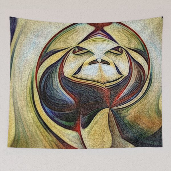 Item preview, Norweigan Mountain Spirit designed and sold by CurvilinearArt.