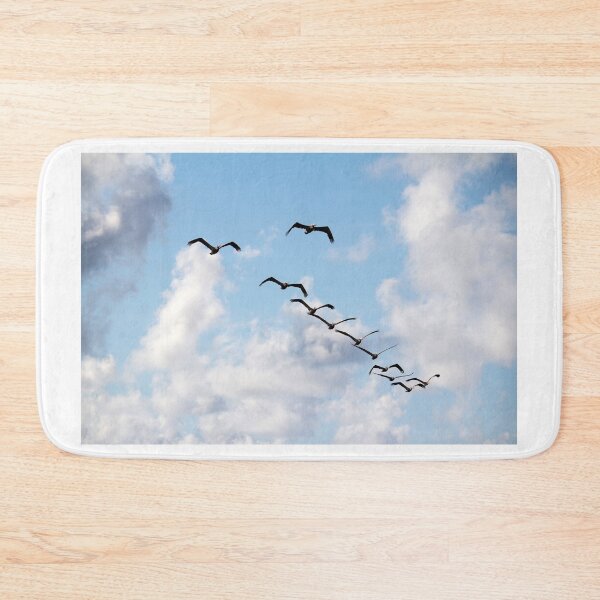 Item preview, V-shaped Flying Pelicans  designed and sold by Cynthia48.