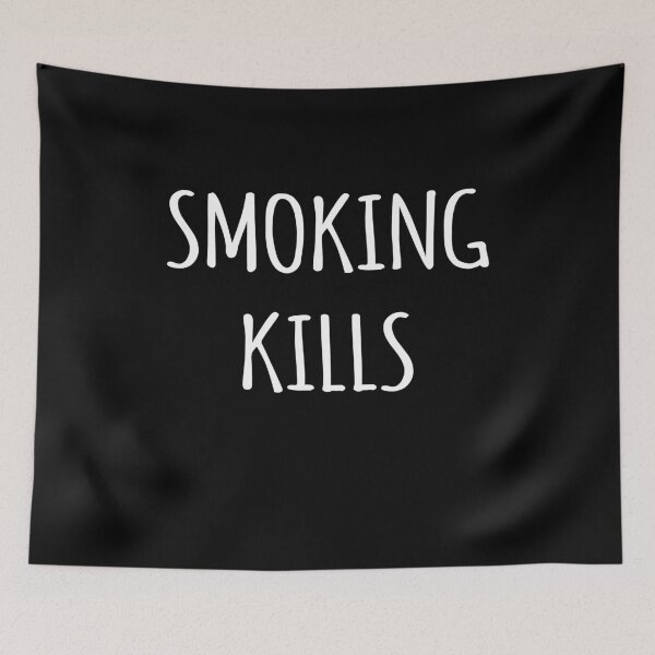 Item preview, Smoking Kills Shirt designed and sold by flippinsg.