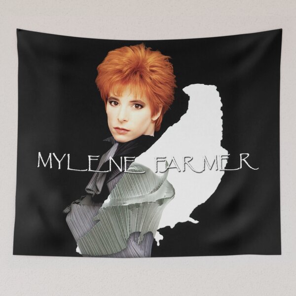 Aperçu de l'œuvre Pas De Doute_Mylène Farmer _L'Autre créée et vendue par MusicVibesTee.