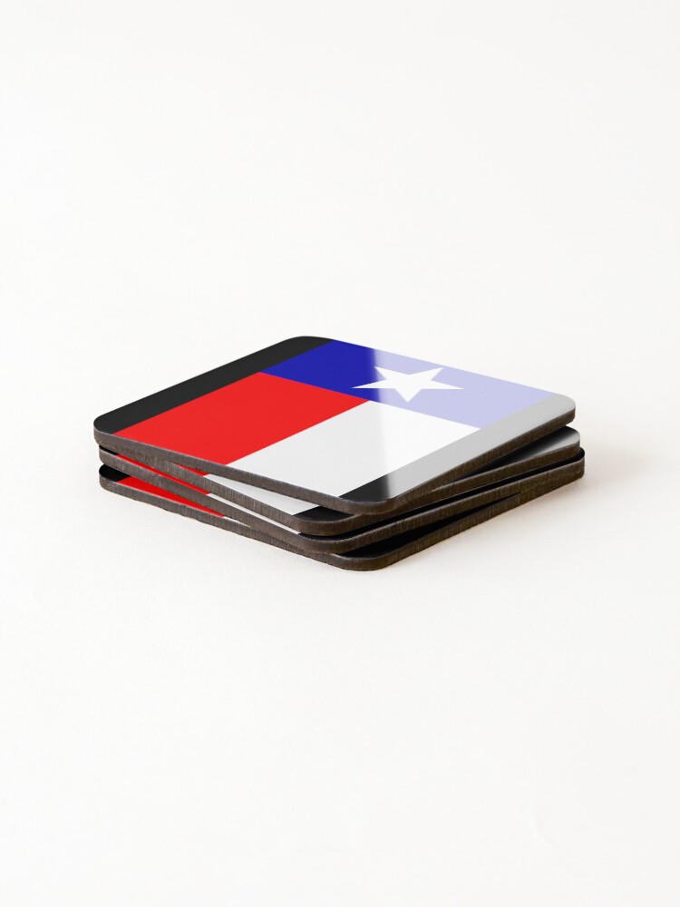 Thumbnail 4 of 5, Coasters (Set of 4), texas flag designed and sold by RoxyTrash.